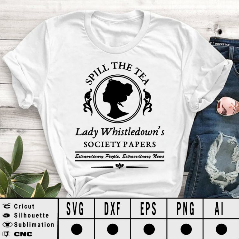 Lady Whistledown Svg Png Eps Dxf Ai Silhouette Arts Vector