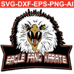 Eagle fang karate logo PNG SVG EPS AI DXF - Arts Vector