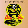 Buy Cobra Kai Logo Karate Kid SVG for Craft Machines Cricut Cameo