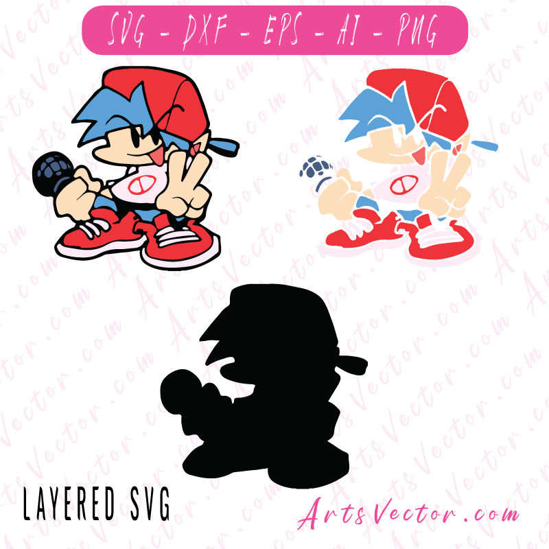 Friday Night Funkin Bundle PNG chavo del ocho SVG/JPG/Dxf Friday Night  Print Files, fnf characters Cricut files