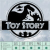 Rex and Buzz toy story SVG