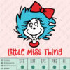 Little miss thing SVG Vector