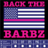 Back the barbz SVG