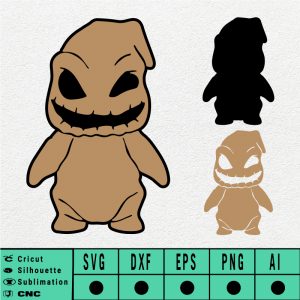 Baby Oogie boogie SVG EPS DXF PNG AI Instant Download Nightmare before ...