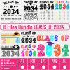 Class of 2034 kindergarten bundle SVG