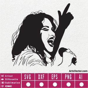 Free selena svg selena quintanilla svg eps dxf png ai instant download