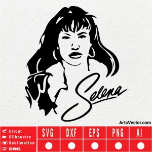 Selena Svg Bundle Svg Eps Dxf Png Ai Instant Download