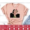 Selena quintanilla svg holding rose SVG EPS DXF PNG AI Instant Download - Image 2