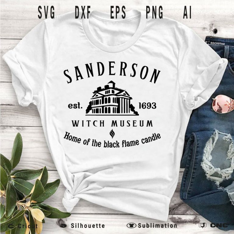 Sanderson Witch Museum SVG PNG EPS DXF AI Halloween - Arts Vector