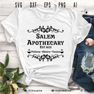 Salem Apothecary The Sanderson Sisters SVG PNG EPS DXF AI Halloween ...