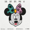 Nightmare before Christmas mickey head SVG PNG