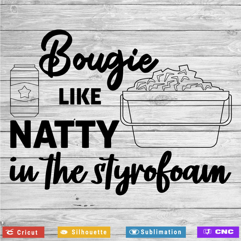 Bougie like natty in the styrofoam Silhouette SVG PNG