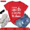 I run on Coffee and Christmas Cheer Funny SVG PNG