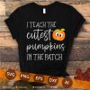 I teach the cutest pumpkins teacher halloween quote SVG PNG EPS DXF AI - Image 3
