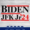 Joe Biden JFK JR 24 free SVG PNG