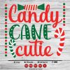 Candy cane cutie Christmas SVG PNG