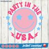 Party In the USA Pink Blue SVG PNG