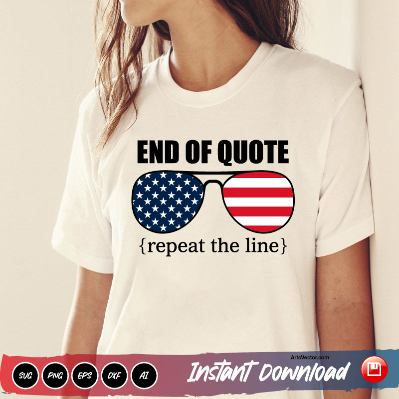 End Of Quote Repeat the line SVG PNG EPS DXF AI