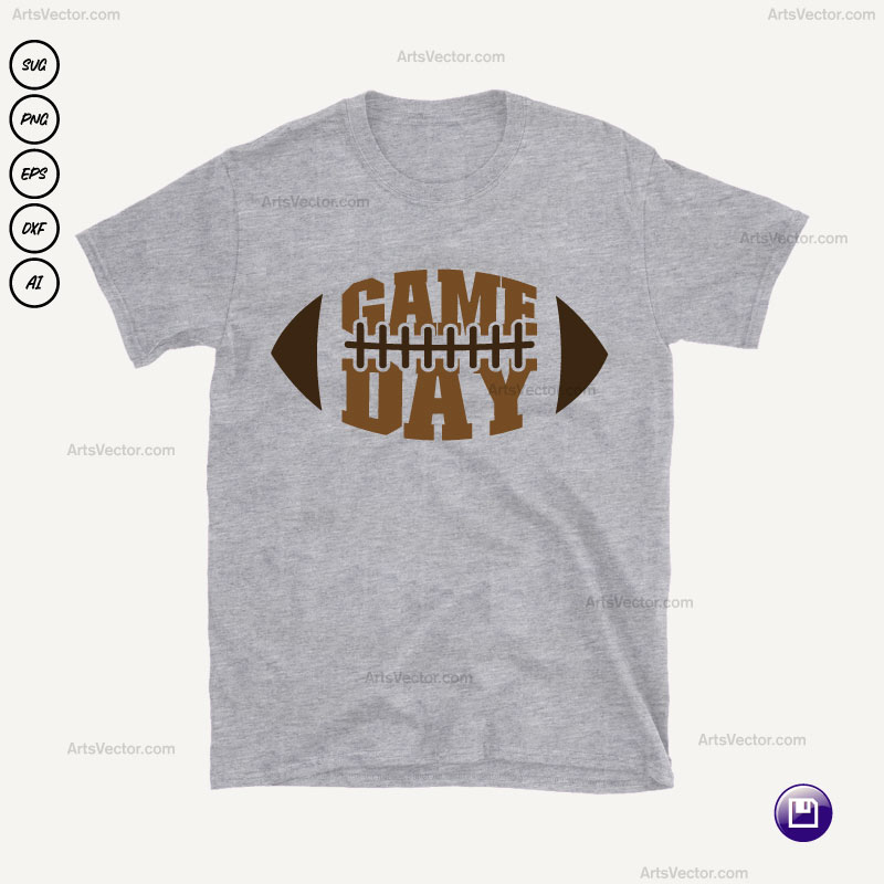 Ball Game Day SVG PNG