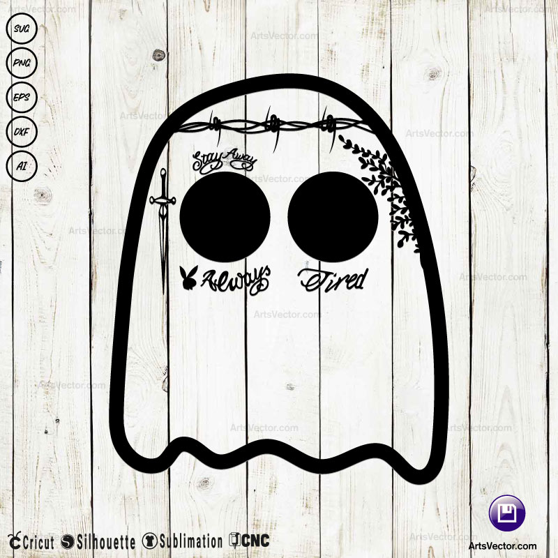 Ghost Malone SVG PNG EPS DXF AI
