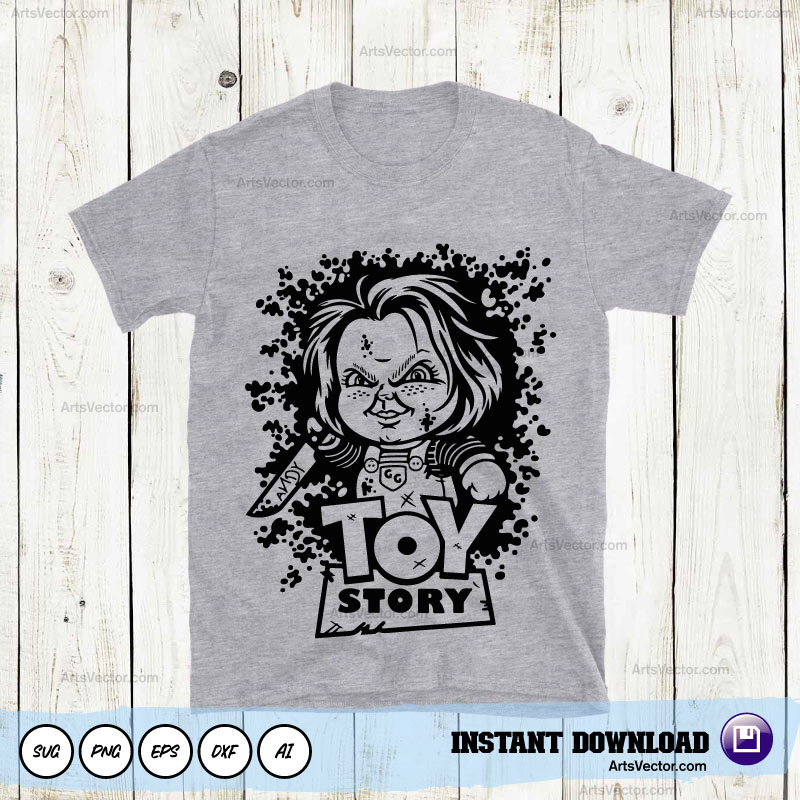 Toy Story Chucky t shirt SVG PNG
