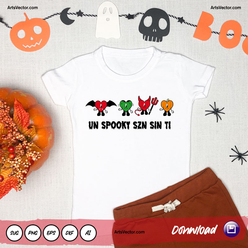 Un Spooky szn Sin Ti t shirt SVG PNG