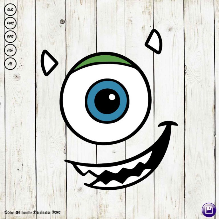 Monsters University Monsters Inc Scare Academy Mike Wazowski SVG PNG ...