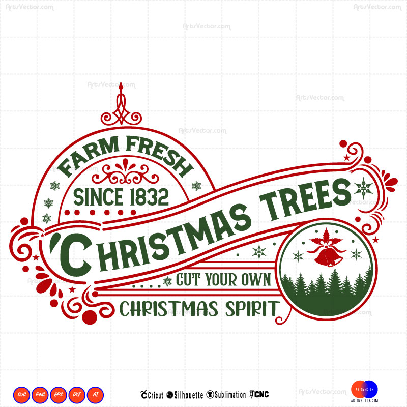 Polar Express Farm fresh since 1832 SVG PNG DXF High-Quality Files Download, ideal for craft, sublimation, or print. For Cricut Silhouette and more.