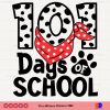 101 days of school dog bandana SVG PNG DXF High-Quality Files Download, ideal for craft, sublimation, or print. For Cricut Design Space Silhouette and more.