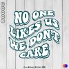 No one Likes Us Philadelphia Eagles Retros SVG PNG DXF High-Quality Files Download, ideal for craft, sublimation, or print. For Cricut Design Space Silhouette and more.