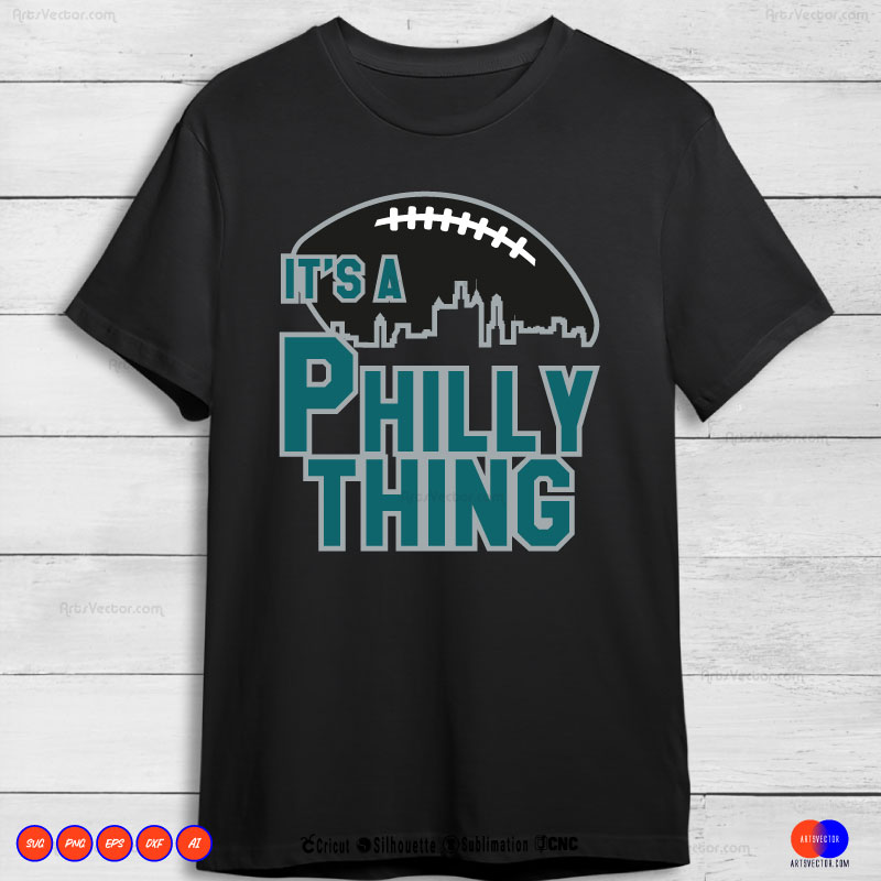 It's a philly thing Philadelphia SVG PNG DXF High-Quality Files Download, ideal for craft, sublimation, or print. For Cricut Design Space Silhouette and more.