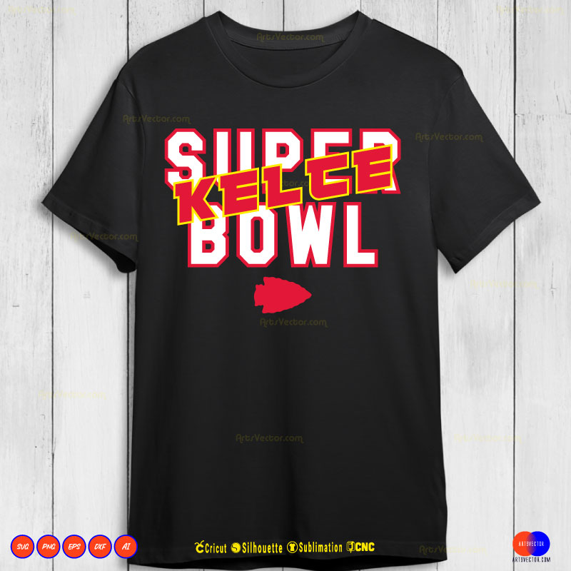 Kelce Super Bowl SVG PNG EPS DXF AI