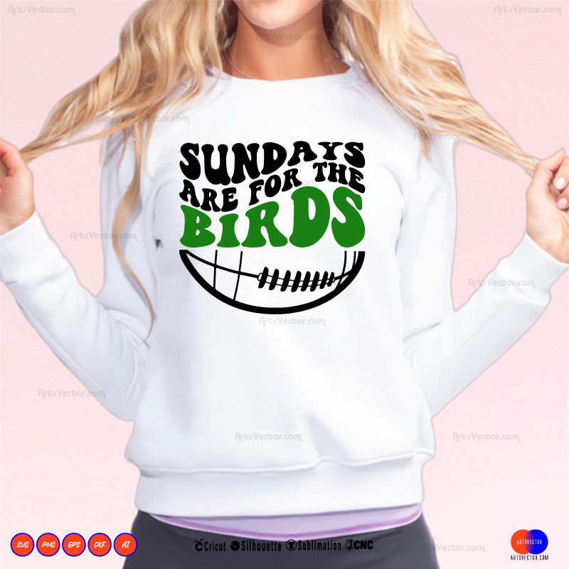 Sundays Are For The birds SVG PNG EPS DXF AI
