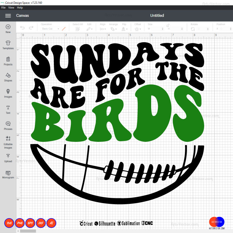Sundays Are For The birds SVG PNG EPS DXF AI