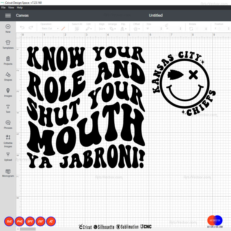 know your role and shut your mouth Ya Jabroni SVG PNG DXF High-Quality Files Download, ideal for craft, sublimation, or print. For Cricut Design Space Silhouette and more.