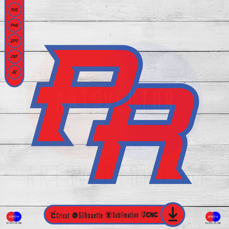 Puerto Rico letter SVG PNG EPS DXF AI