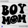 Boy Mom Retro mom SVG PNG DXF High-Quality Files Download, ideal for craft, sublimation, or print. For Cricut Design Space Silhouette and more.