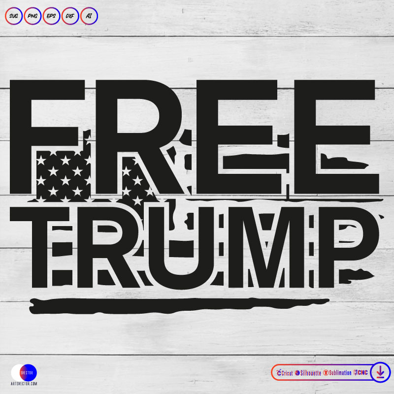 Free Trump SVG PNG EPS DXF AI
