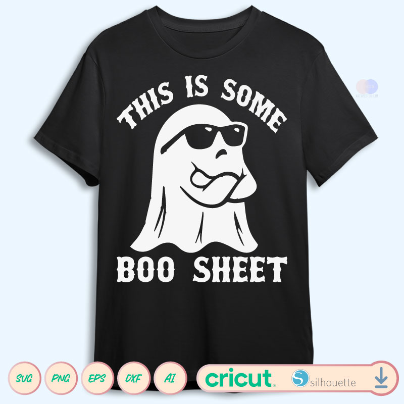 This is some boo sheet SVG PNG EPS DXF AI
