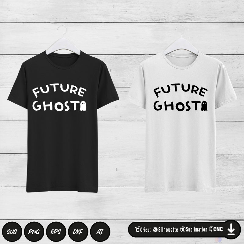 Future Ghost SVG PNG EPS DXF AI Vector