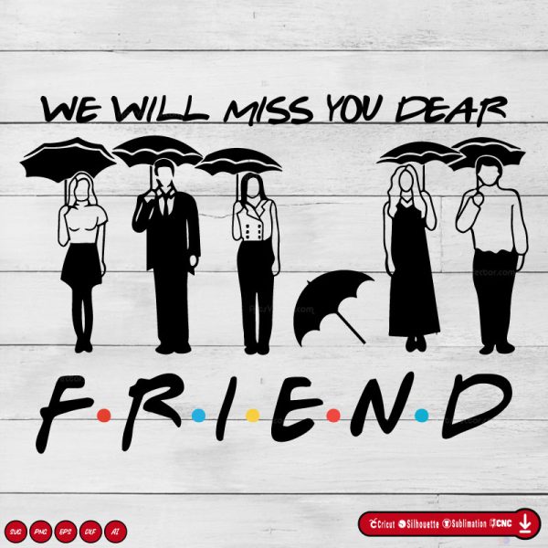 Friends Matthew Perry RIP SVG PNG EPS DXF AI Vector - Arts Vector