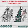 Sorta merry sorta scary SVG PNG DXF Vector High-Quality Files Download, ideal for craft, sublimation, or print. For Cricut Design Space Silhouette and more.